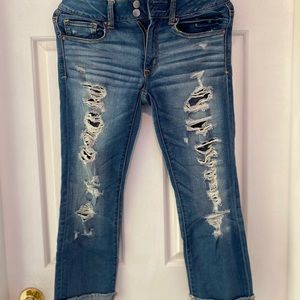 American Eagle super super stretch skinny jeans